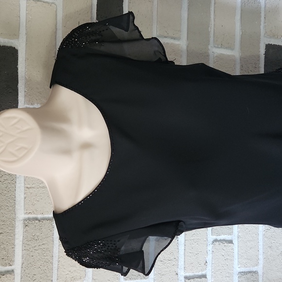 Sandra Darren Evening Wear 2 piece Beaded Skirt Set - Picture 4 of 17